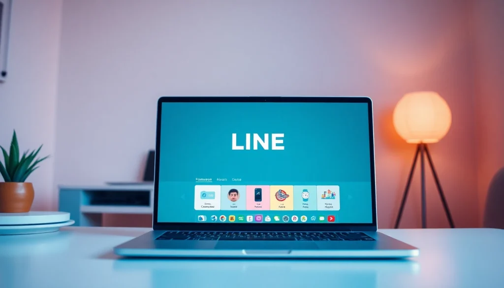 Download the LINE app for PC, featuring an engaging interface and easy navigation in line下载電腦版.
