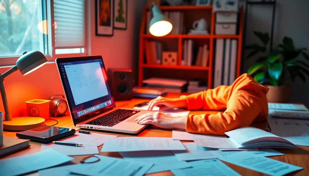 Engage with WPS中文版 efficiently on a laptop amidst an organized workspace.